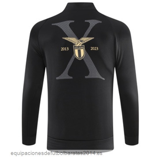 Nuevo Ropa Deportiva Con Cremallera Larga Lazio 23/24 Negro Baratas